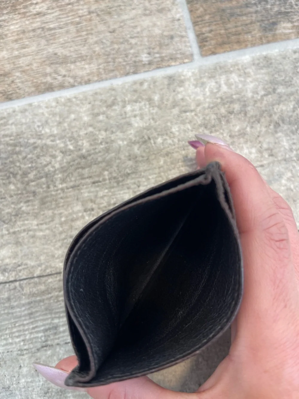Gucci Mens Leather Card Holder Wallet